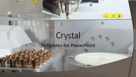  Presentation with dental gipsum - Beautiful theme featuring dental specialities under the white backdrop and a light gray colored foreground