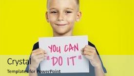  Presentation with dentist - Cool new presentation theme with dental tools - dentist's instruments with shallow depth backdrop and a light blue colored foreground