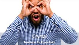  Presentation with ophthalmology african american models - PPT theme consisting of dental vision - african american man with beard background and a  colored foreground