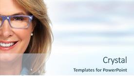  Presentation with nineteenth century woman - PPT layouts enhanced with dental vision - mature woman portrait background and a  colored foreground