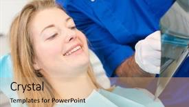  Presentation with gamma ray particle accelerator - Amazing presentation theme having dental xray - take a look at you backdrop and a coral colored foreground