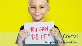  Presentation with patient care and weight loss - PPT layouts with dentist comparing patient's teeth background and a light blue colored foreground