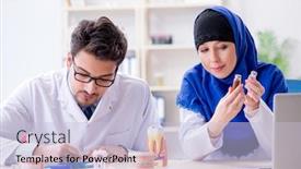  Presentation with implant tooth - PPT layouts featuring dentist-doctor-and-assistant-working background and a lemonade colored foreground