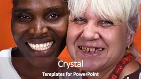  Presentation with dentistry - Cool new PPT theme with missing tooth - dentistry nice smile hey caucasian backdrop and a tawny brown colored foreground