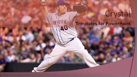  Presentation with colon - Colorful PPT theme enhanced with denver-aug-21-new-york backdrop and a red colored foreground