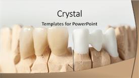  Presentation with dental laboratory - Amazing presentation having deontology - technical shots on a dental backdrop and a white colored foreground