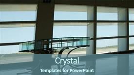  Presentation with homeland security - Theme featuring department homeland security - people silhouette in the waiting background and a ocean colored foreground