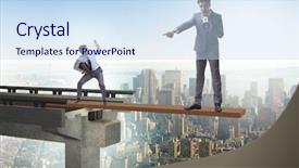  Presentation with angry - PPT theme consisting of dependency - angry stupid boss shouting background and a sky blue colored foreground