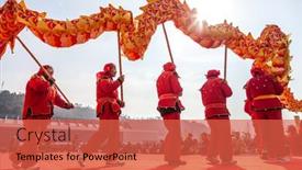  Presentation with festival dance - 