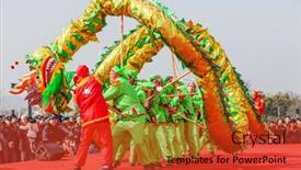  Presentation with festival dance - 