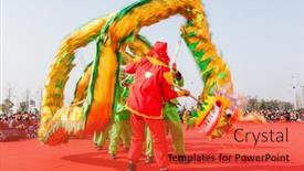  Presentation with festival dance - 