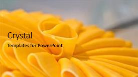  Presentation with simple soft fire - Presentation theme having derivatives - queijo prato is a brazilian background and a gold colored foreground