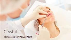  Presentation with acid - Theme with dermatologist-injecting-lips-for-lip background and a lemonade colored foreground