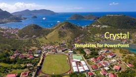  Presentation with west - Amazing theme having des saintes french guadeloupe caribean backdrop and a  colored foreground