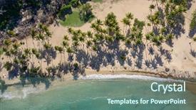  Presentation with west - PPT layouts consisting of des saintes french guadeloupe caribean background and a ocean colored foreground