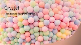  Presentation with balloons - Presentation featuring description - background of a set background and a lemonade colored foreground