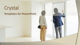  Presentation with audit findings - Audience pleasing slide set consisting of description - listing of room findings backdrop and a soft green colored foreground