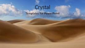  Presentation with sand dunes - Slide set consisting of desert dunes sand in maspalomas oasis gran canaria at canary islands background and a teal colored foreground