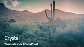  Presentation with arizona desert - PPT layouts having desert landscape - rain falling - phoenix background and a ocean colored foreground