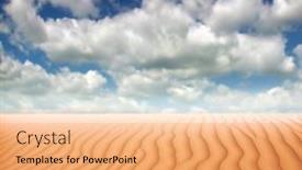  Presentation with landscape desert - 