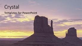  Presentation with bible usa - Presentation design consisting of desert mountains night - monument valley utah usa background and a light gray colored foreground