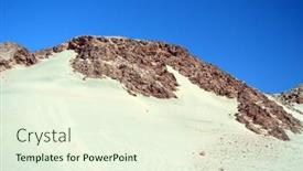  Presentation with egypt - Audience pleasing slides consisting of desert-of-sinai-peninsula-egypt backdrop and a cream colored foreground