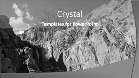  Presentation with egypt - Presentation theme with desert-of-sinai-peninsula-egypt background and a  colored foreground