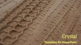  Presentation with tire - PPT layouts featuring woman showing key of new background and a  colored foreground.