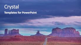  Presentation with utah - Audience pleasing theme consisting of desert tent - monument valley utah usa backdrop and a ocean colored foreground