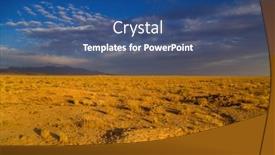  Presentation with iran - Presentation consisting of desert-under-mountains-located-nearby background and a ocean colored foreground