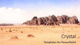  Presentation with rum - Presentation with desert valley of the moon background and a  colored foreground