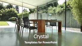  Presentation with architecture - Presentation design enhanced with design concrete - architecture of attilio panzeri modern background and a gray colored foreground