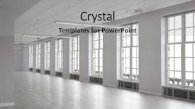  Presentation with modern building - Amazing PPT theme having design construction - modern building interior backdrop and a light gray colored foreground