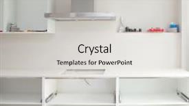  Presentation with construction design - Theme featuring design construction of a kitchen background and a  colored foreground