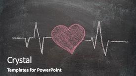  Presentation with chalk sketch - PPT layouts with design drawn with chalk background and a dark gray colored foreground