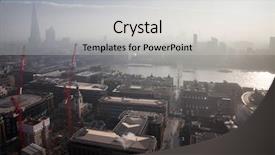  Presentation with paul - Colorful PPT layouts enhanced with design england - grey city - aerial london backdrop and a light gray colored foreground