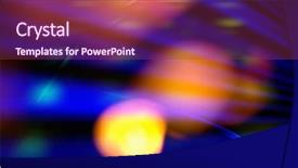  Presentation with hud abstract polygonal space blue - Theme featuring design fireball - abstract space background background and a violet colored foreground