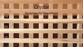  Presentation with texture - Presentation theme enhanced with design gitter - wooden grating texture as background background and a coral colored foreground