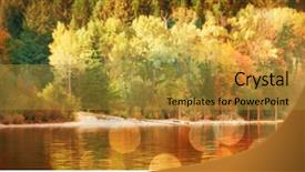  Presentation with river kingfisher - Amazing slide deck having design graphicriver graphicr - glowing background against river backdrop and a  colored foreground