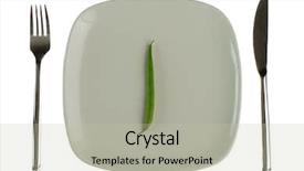  Presentation with green plate - Presentation theme with fads - plate with just one green background and a soft green colored foreground