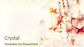  Presentation with design christmas holiday - Theme with design shallow dof soft focus background and a cream colored foreground