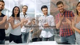  Presentation with design team - Theme featuring design-team-gave-a-standing background and a coral colored foreground