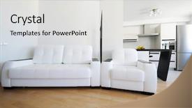  Presentation with room interior design - PPT layouts with design there is no brand background and a light gray colored foreground