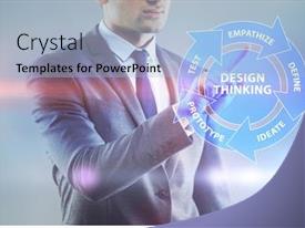 Design Thinking Concept In Software PPT template 78 | CrystalGraphics