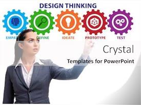 Design Thinking Concept In Software PPT template 9 | CrystalGraphics