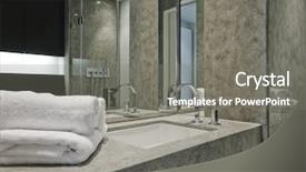  Presentation with wash - Colorful presentation enhanced with designer hand wash basin backdrop and a gray colored foreground