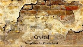  Presentation with faded - Beautiful presentation theme featuring designer lime - faded old wall backdrop and a  colored foreground