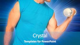  Presentation with abstract close up soap bubble - Slide deck having designs closing exercises - close-up mid section of fit background and a teal colored foreground