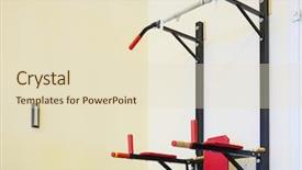  Presentation with wall - Amazing theme having designs closing exercises - image of a wall bars backdrop and a lemonade colored foreground