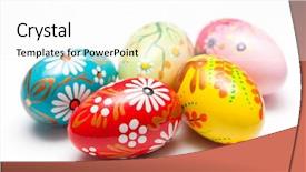  Presentation with easter - Colorful PPT layouts enhanced with designs traditional artistic and unique backdrop and a white colored foreground